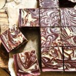 5 ingredient choc, tahini & oat squares