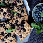 Healthy banana flapjacks (gluten free)