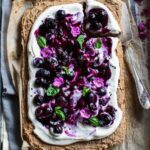 Banana & tahini cake with coconut topping (gluten free)