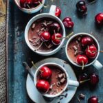 Chocolate cherry espresso pots (gluten free)
