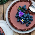 Chocolate ganache tart (gluten free)