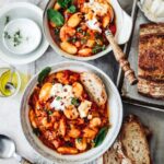 Delicious greek style beans