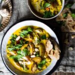 Delicious peanut & roast potato curry