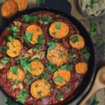 Delicious vegan shakshuka