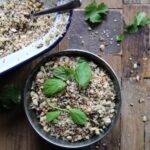 Delicious pistachio dukkah
