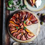 Fig, plum and almond cake (gluten free)