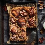 Frangipane mince pie christmas tart (gluten free)