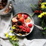 Choc, almond & banana granola (gluten free)