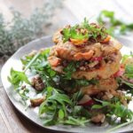 Leftover roast carrot pancakes (gluten free)
