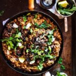 Mushroom coconut fried rice