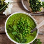My co-op farm visit and courgette, pea & mint soup