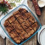 Peanut butter, chickpea & chocolate blondies (gluten free)