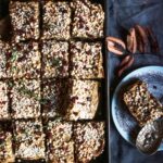 Pistachio, date & almond bars (gluten free)