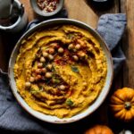 Pumpkin and roast garlic hummus