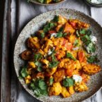 Roasted aloo gobi curry