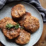 Salted peanut butter banana cookies (gluten free)