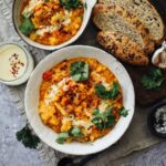 Smoky cauliflower & lentil stew