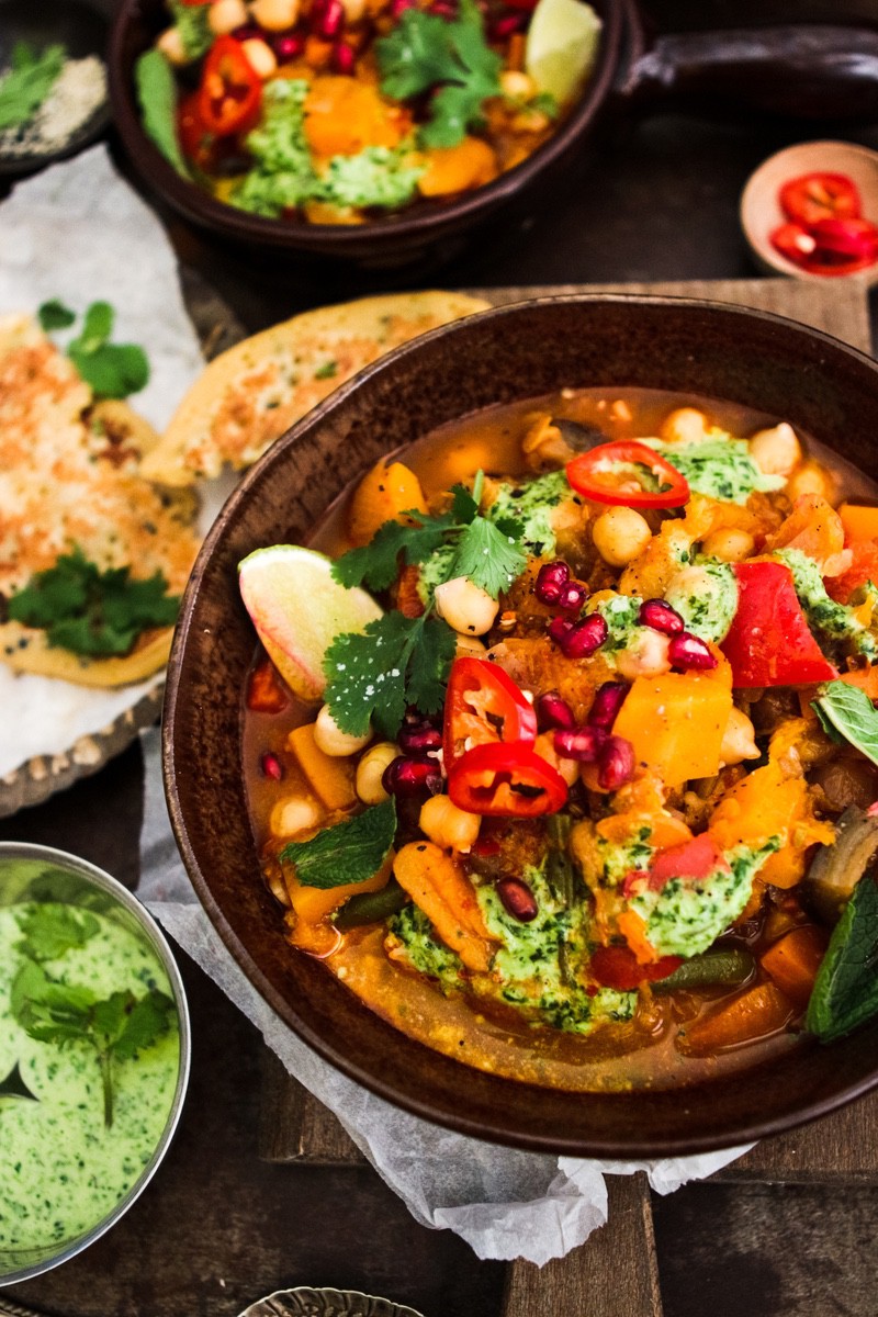 squash-tagine-with-cauliflower-rice-and-herby-tahini-dressing 1