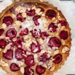 Vegan raspberry bakewell tart (gluten free)