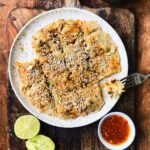 Asian style cabbage pancakes