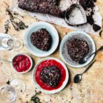 Chocolate biscoff almond brownie hearts