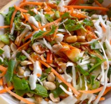 Rebel Recipes Crispy Tofu with a Sesame Coating and Peanut Salad Recipe Image 6