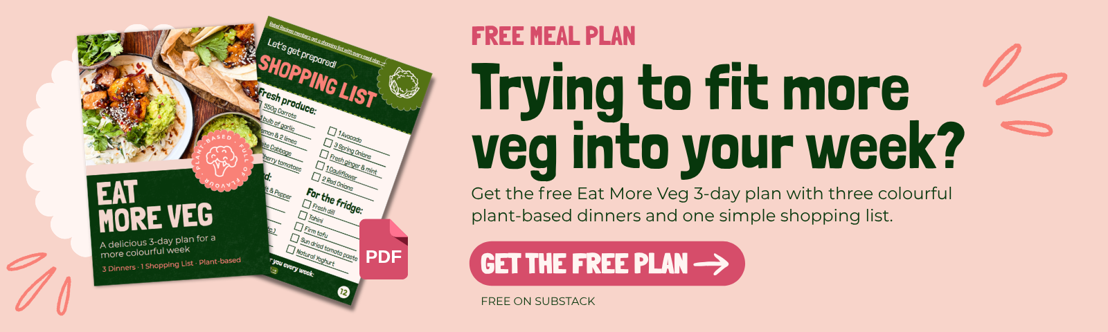 rebel recipes meal plan banner